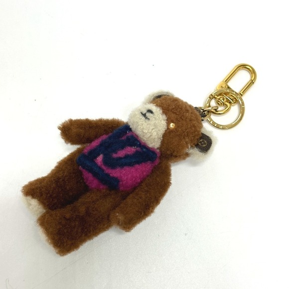 LOUIS VUITTON Brown Keyring - Picture 1 of 12